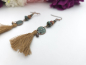 Preview: Boho Stil Ohrringe Vintage Ornament